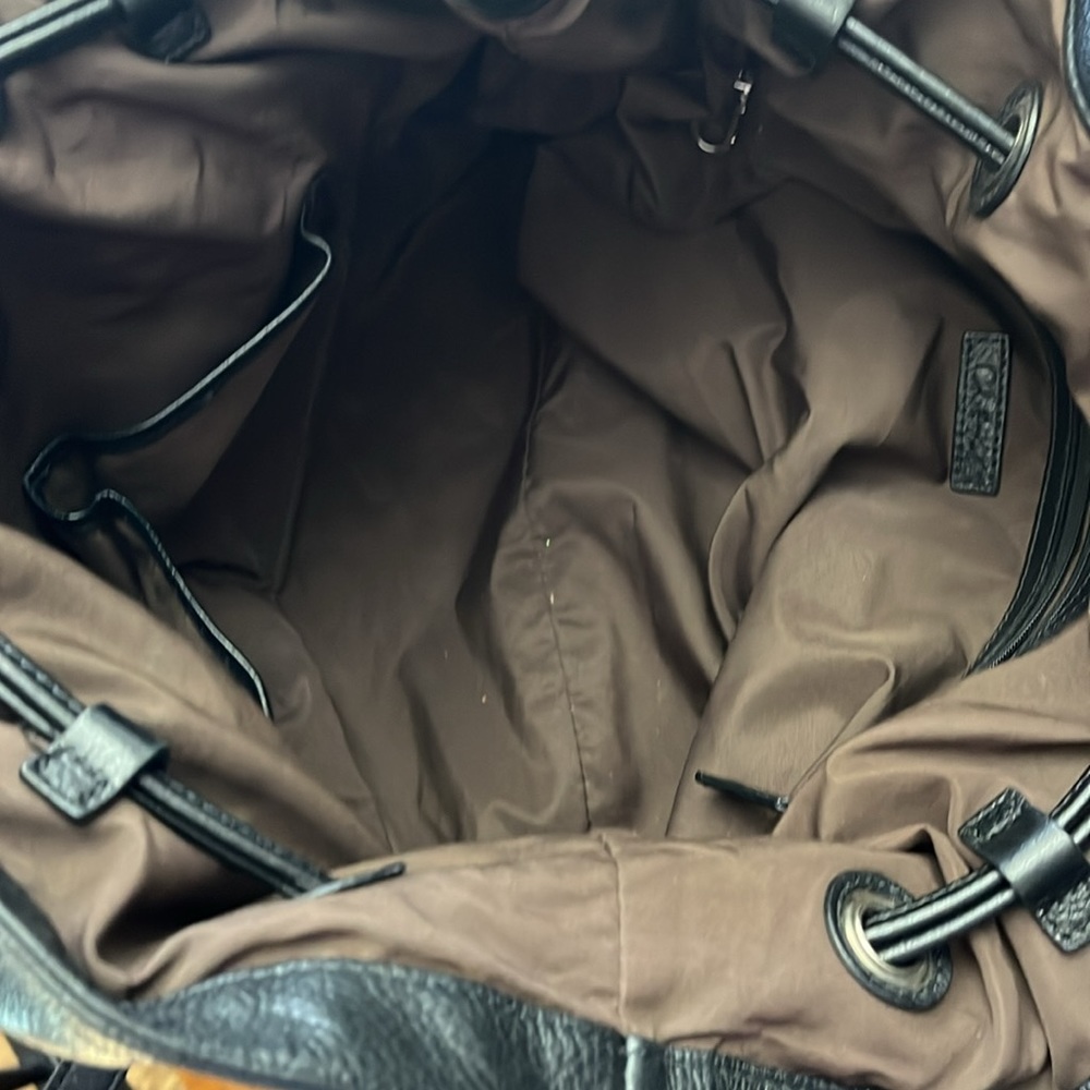 Large Cole Haan Leather Satchel - Picture 3 of 7